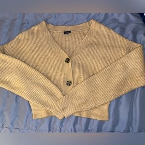 Rue 21 brown cardigan sweater